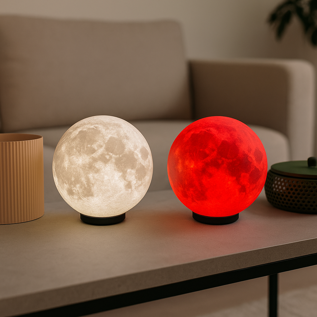 Lampe Lune 3D